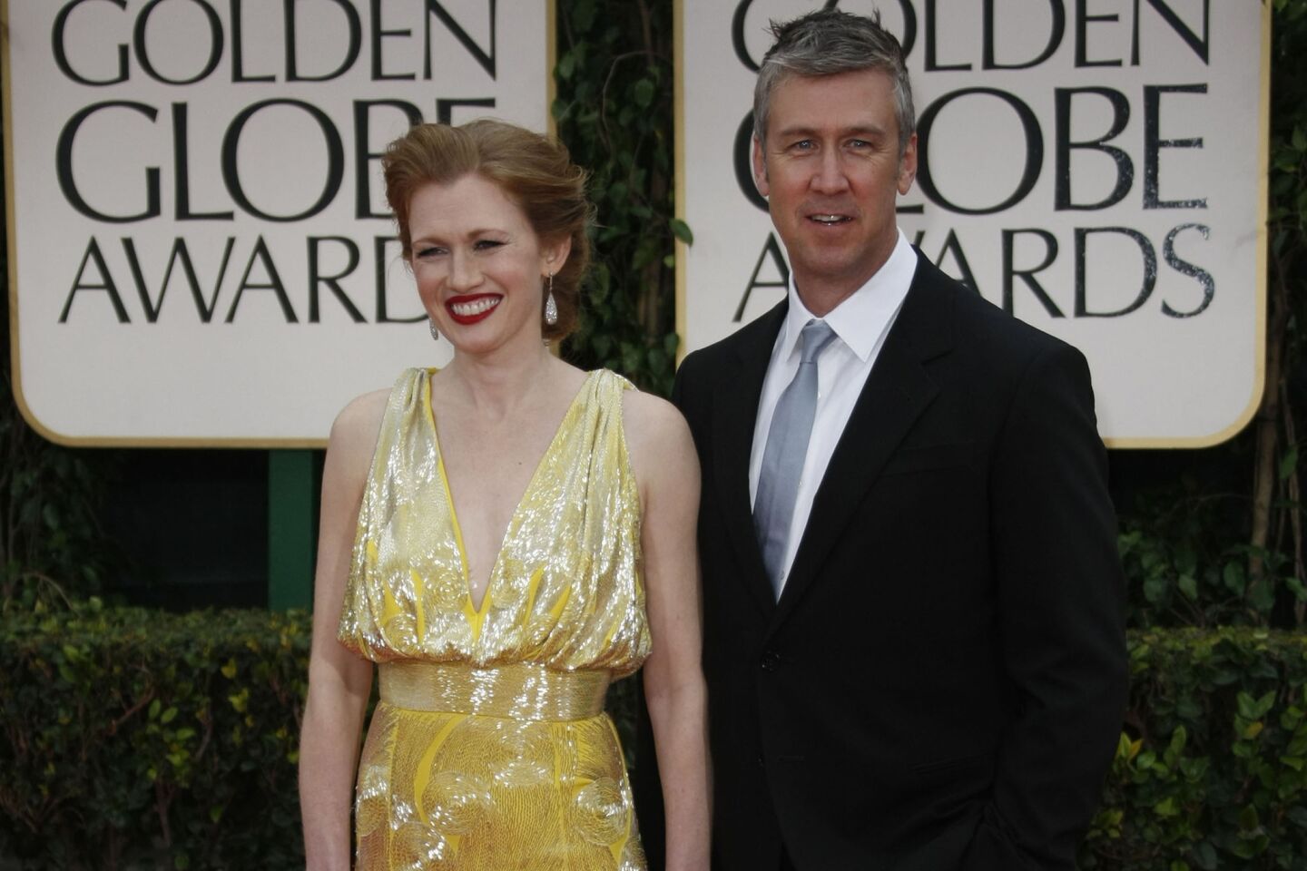 Hollywood baby boom | Mireille Enos and Alan Ruck