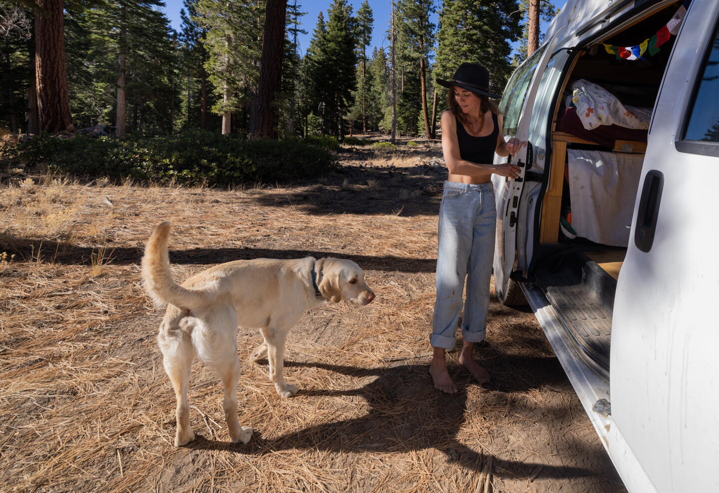 Emily Markstein Workers turn to van life amid Eastern Sierra housing crunch - Los ...