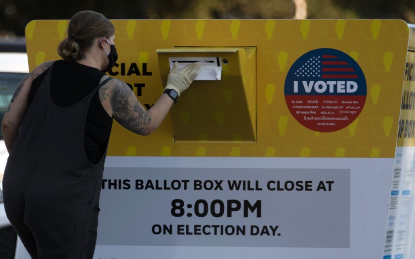 recall ballot drop box near me