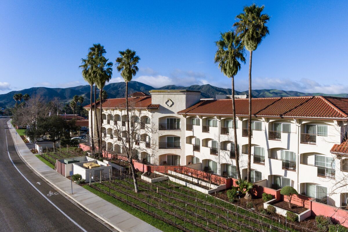 Santa Ynez Valley Marriott is offering a package that includes breakfast for two, three buy one, get one wine-tasting passes and a bottle of local wine.