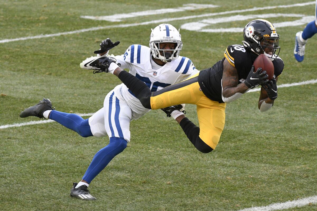 Steelers rally past Colts to end skid, lock up AFC North - The San Diego  Union-Tribune