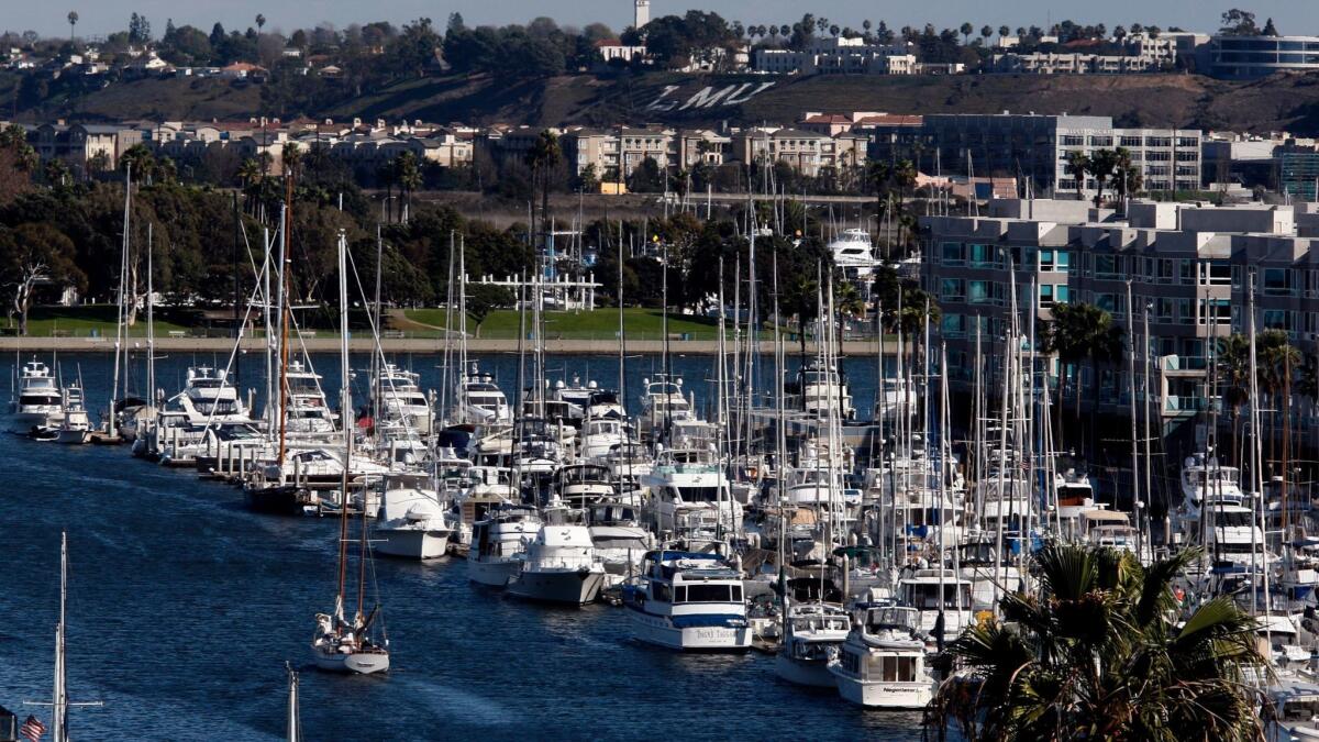 Not just more to enjoy, but more years to enjoy it: Sailboats at Marina del Rey.