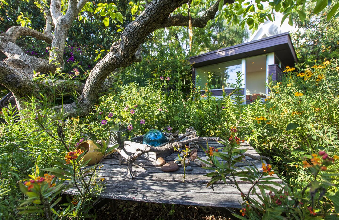 The rec room as seen from the garden