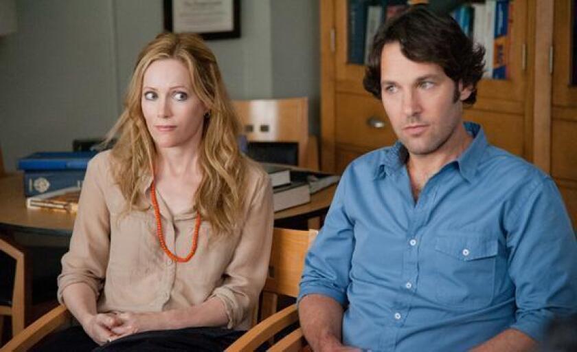 Leslie Mann and Paul Rudd in "This Is 40."