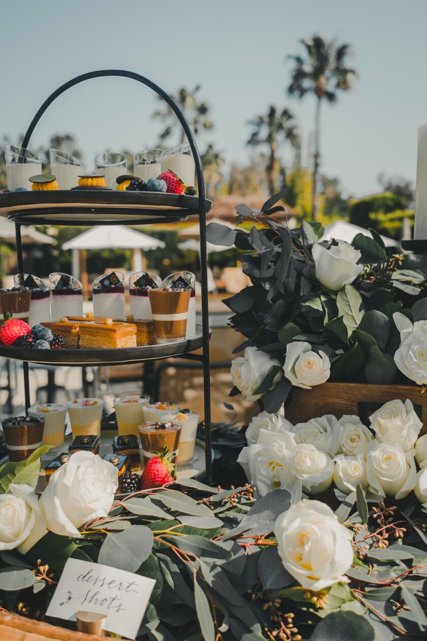 The Estancia La Jolla Hotel & Spa will host a Holiday Edition Boozy Garden Tea Time.