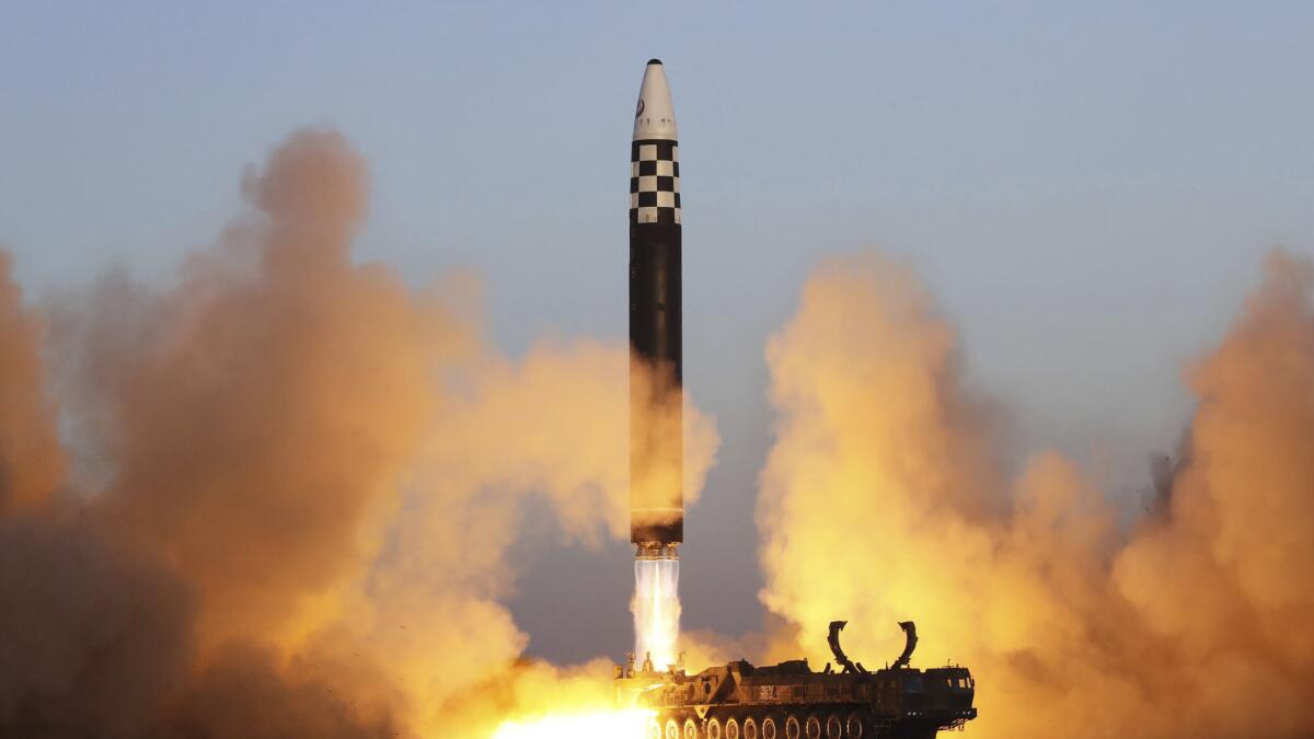 North Korea says ICBM test aimed to strike fear into enemies - Los Angeles  Times