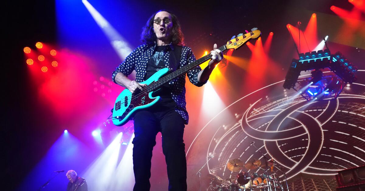 Rush reunion becomes a moving tribute to Neil Peart and Anika Nilles' coronation at Kia Forum