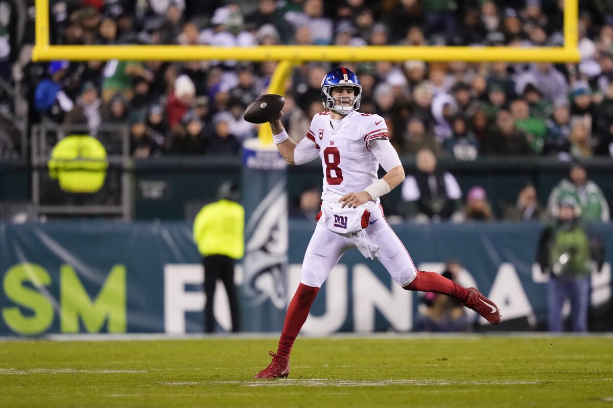 Giants never a factor in 3rd loss to Eagles this season - The San