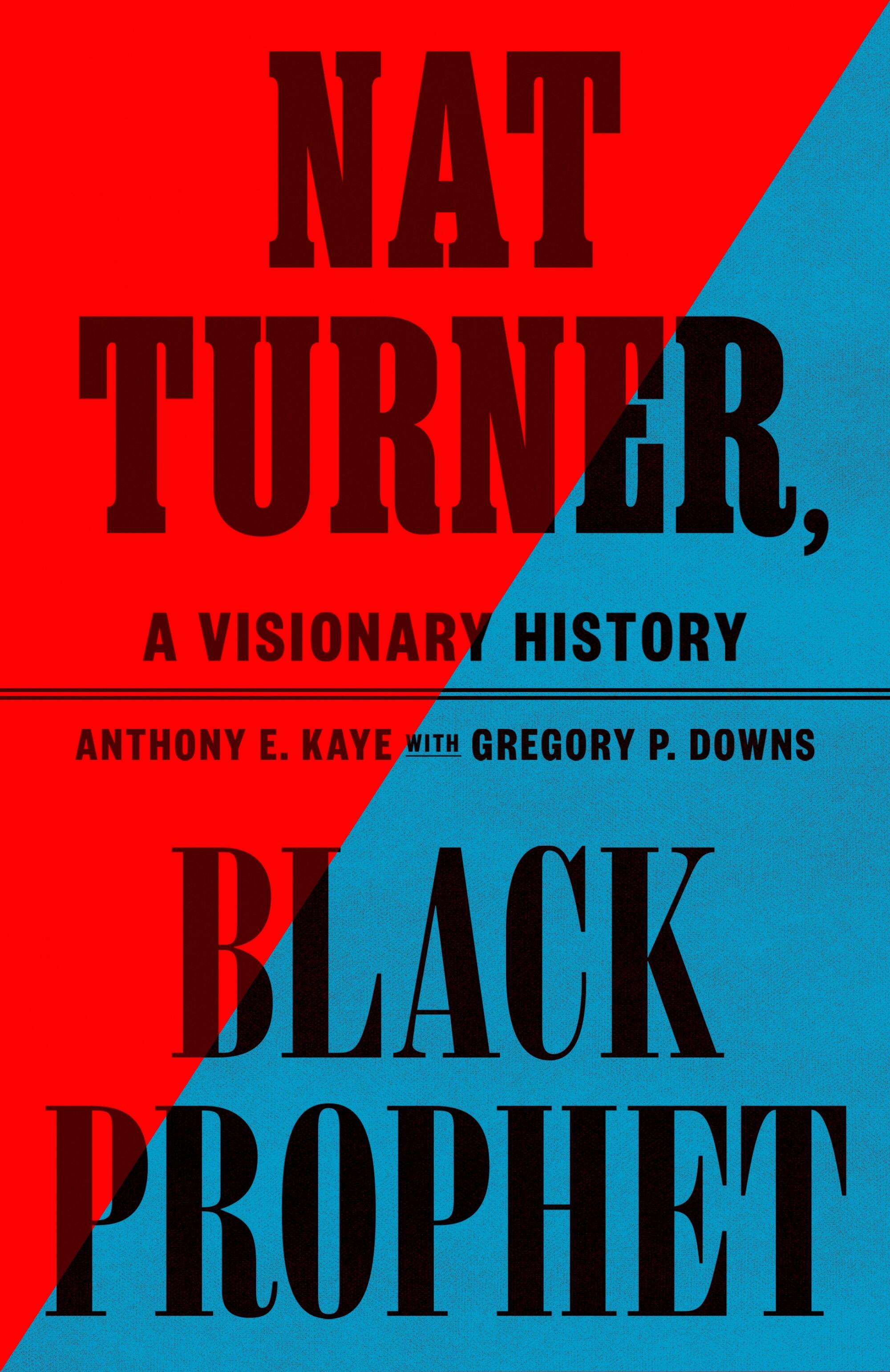 Cover of "Nat Turner, Black Prophet: A Visionary History"