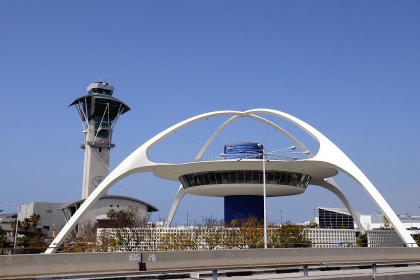 Los Angeles International Airport was among the facilities affected by the ground stop order.