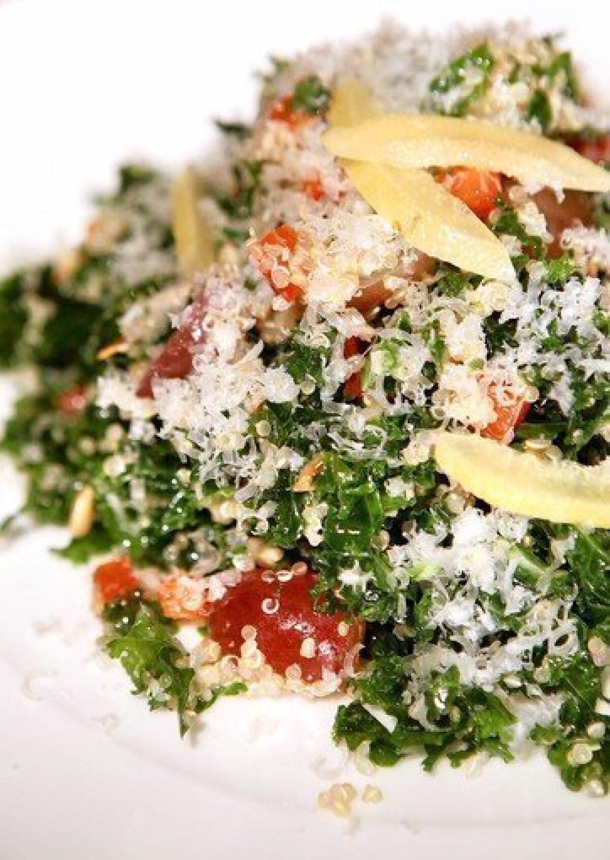 Kale-and-quinoa salad from La Grande Orange Cafe in Pasadena.