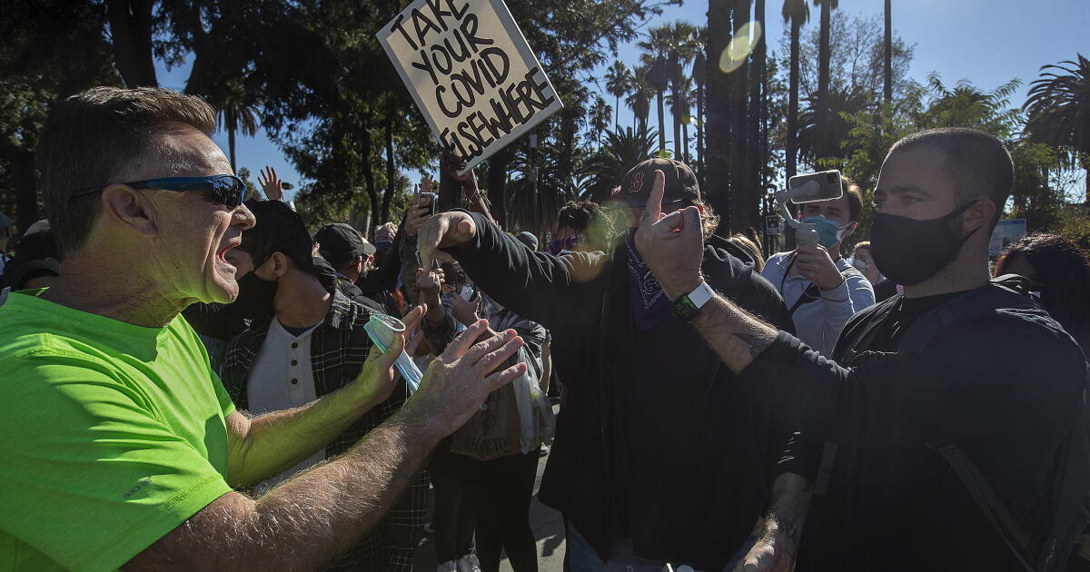 Violating Mask L.A. wants to impose tougher enforcement for mask violators - Los ...