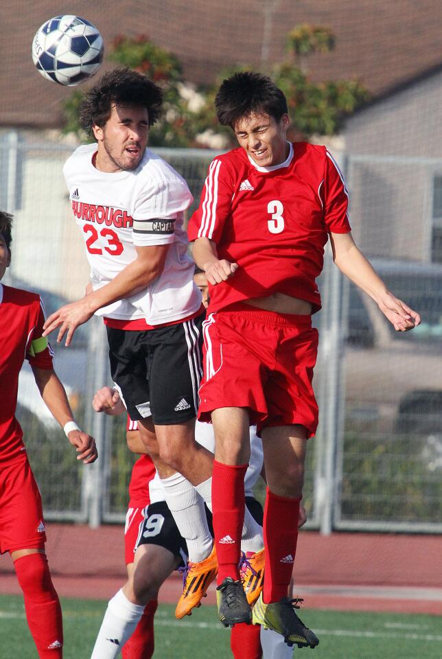 Photo Gallery: Burroughs vs. Katella first round CIF boys soccer playoff