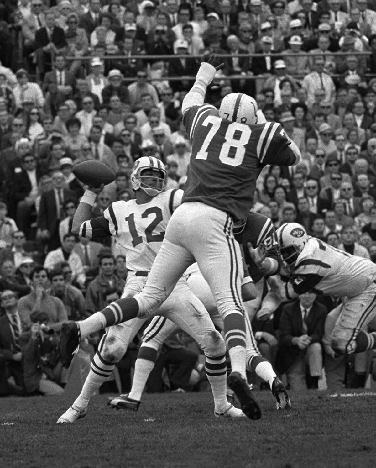 New York Jets Qb Joe Namath, Super Bowl IIi Sports