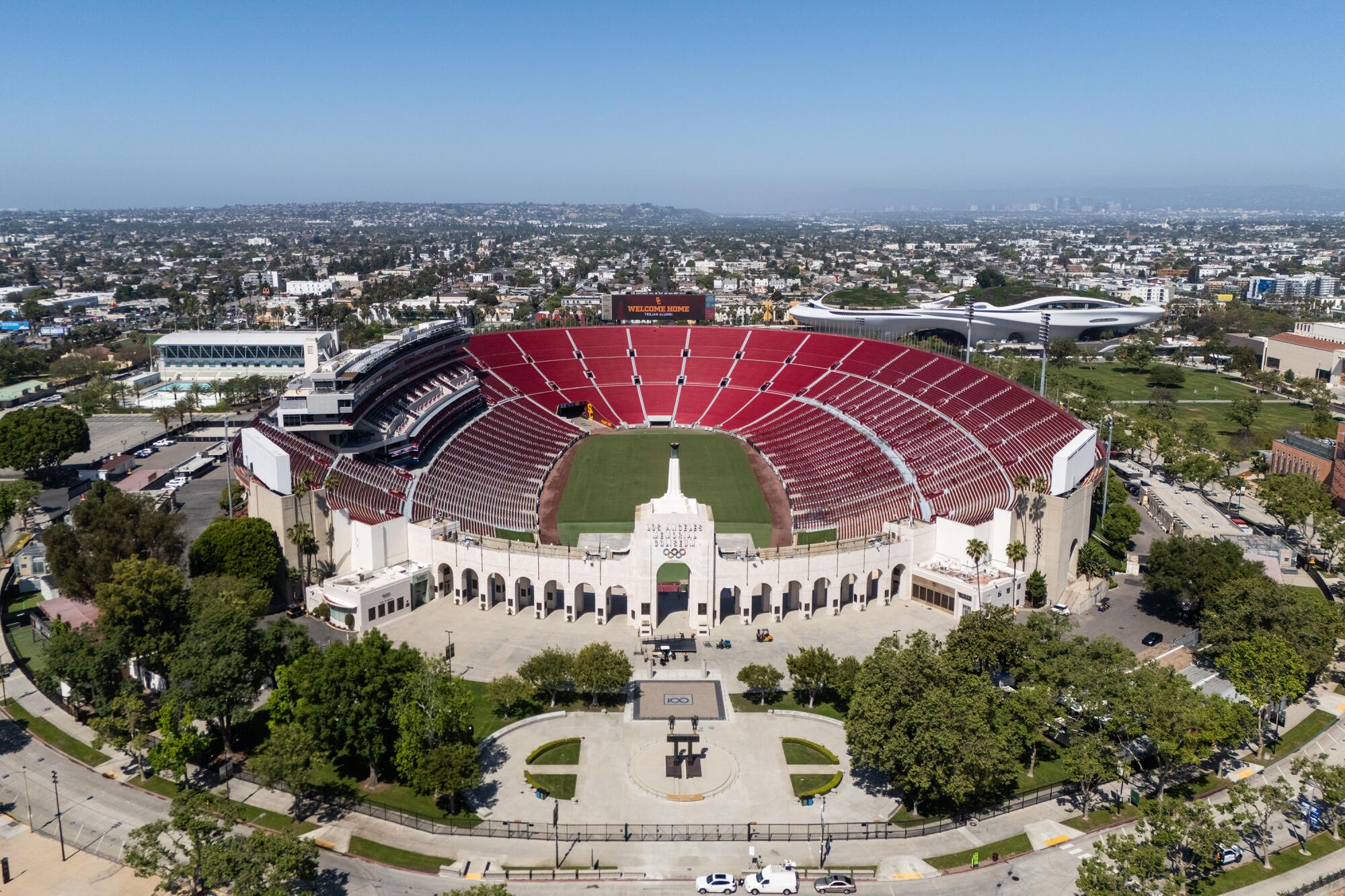 Photo of an arena