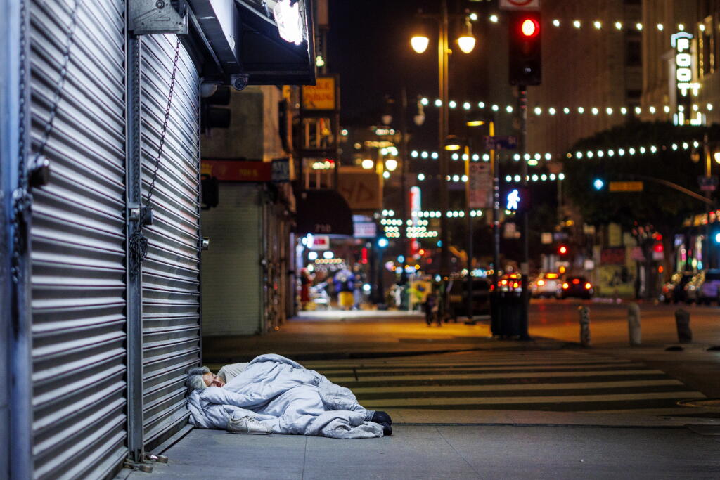 Homeless Spot Homeless mortality is down in L.A. County for the first time in a ...