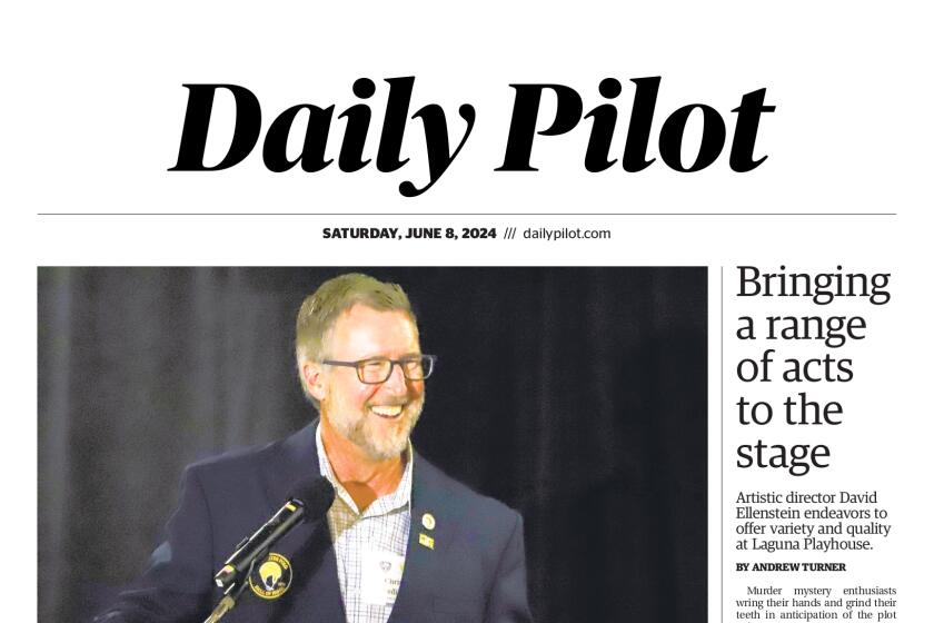 Front page of the Daily Pilot e-newspaper for Saturday, June 8, 2024.