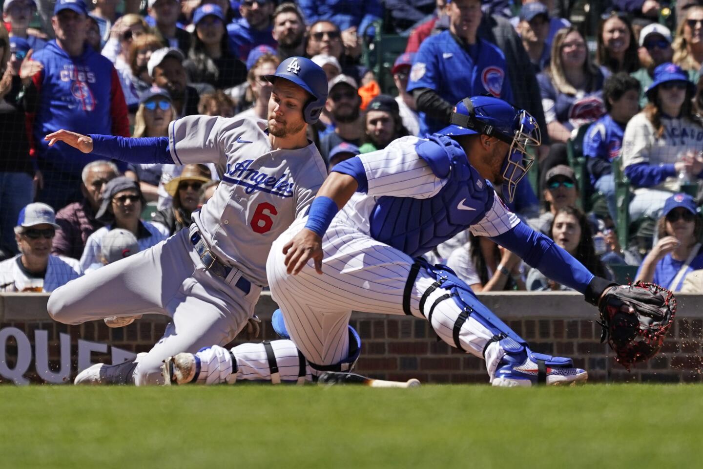 L.A. Dodgers Player Pulls Off Coolest Slide Ever