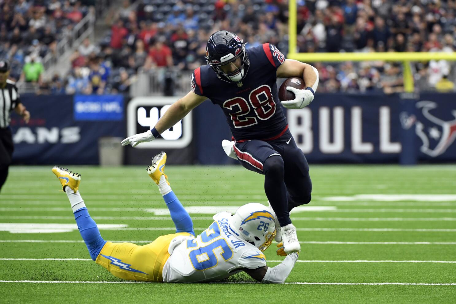 Houston Texans: Defense is run over in loss to Bears
