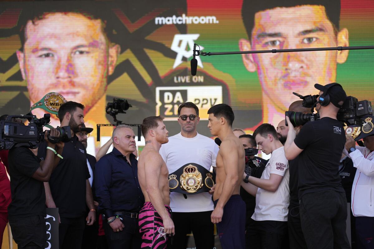 Canelo Alvarez and Dmitry Bivol ooze confidence in their final press  conference - The Ring