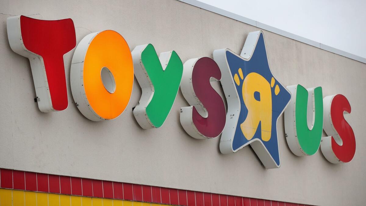 A Toys R Us store in Santa Ana, which was initially slated for closure, will remain open. Above, a store in Highland Park, Ill.