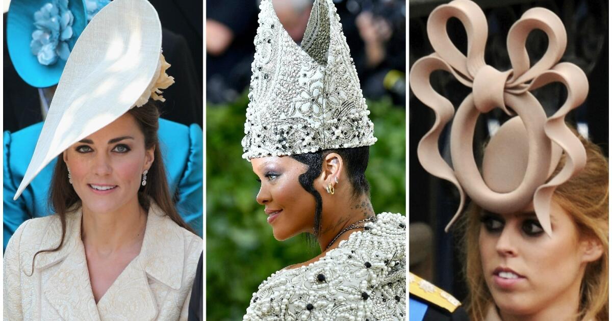 From the Met Gala to Saturday's royal wedding, high-profile headgear is  moving back to center stage - Los Angeles Times