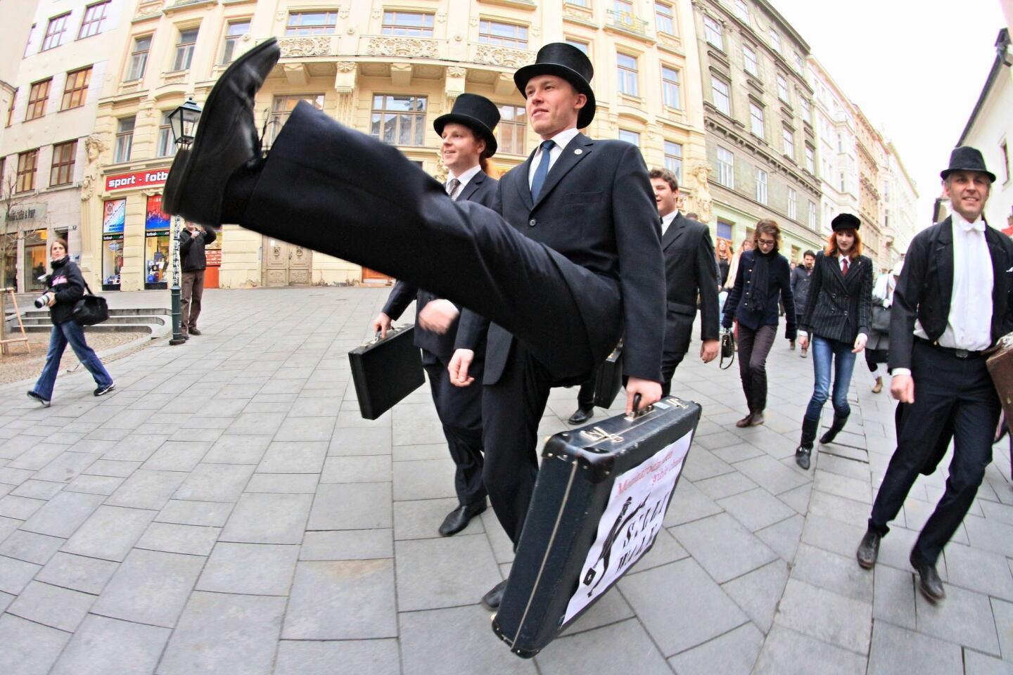 From the Ministry of Silly Walks