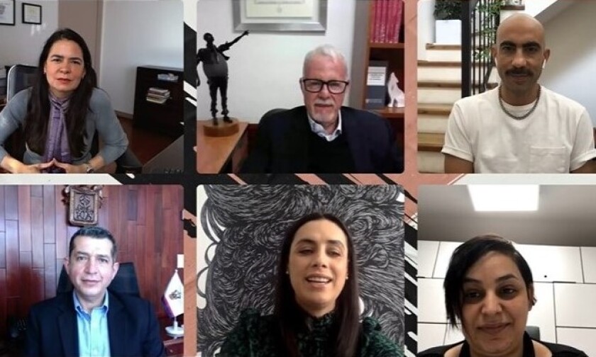 Varias personalidades vinculadas al evento participaron en la presentación.