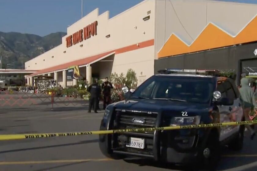 Police are investigating a shooting that occurred in the parking lot of a Home Depot department store in Burbank on Saturday. The shooting occurred just after 4 p.m., though officers did not disclose any of the circumstances leading to the incident.