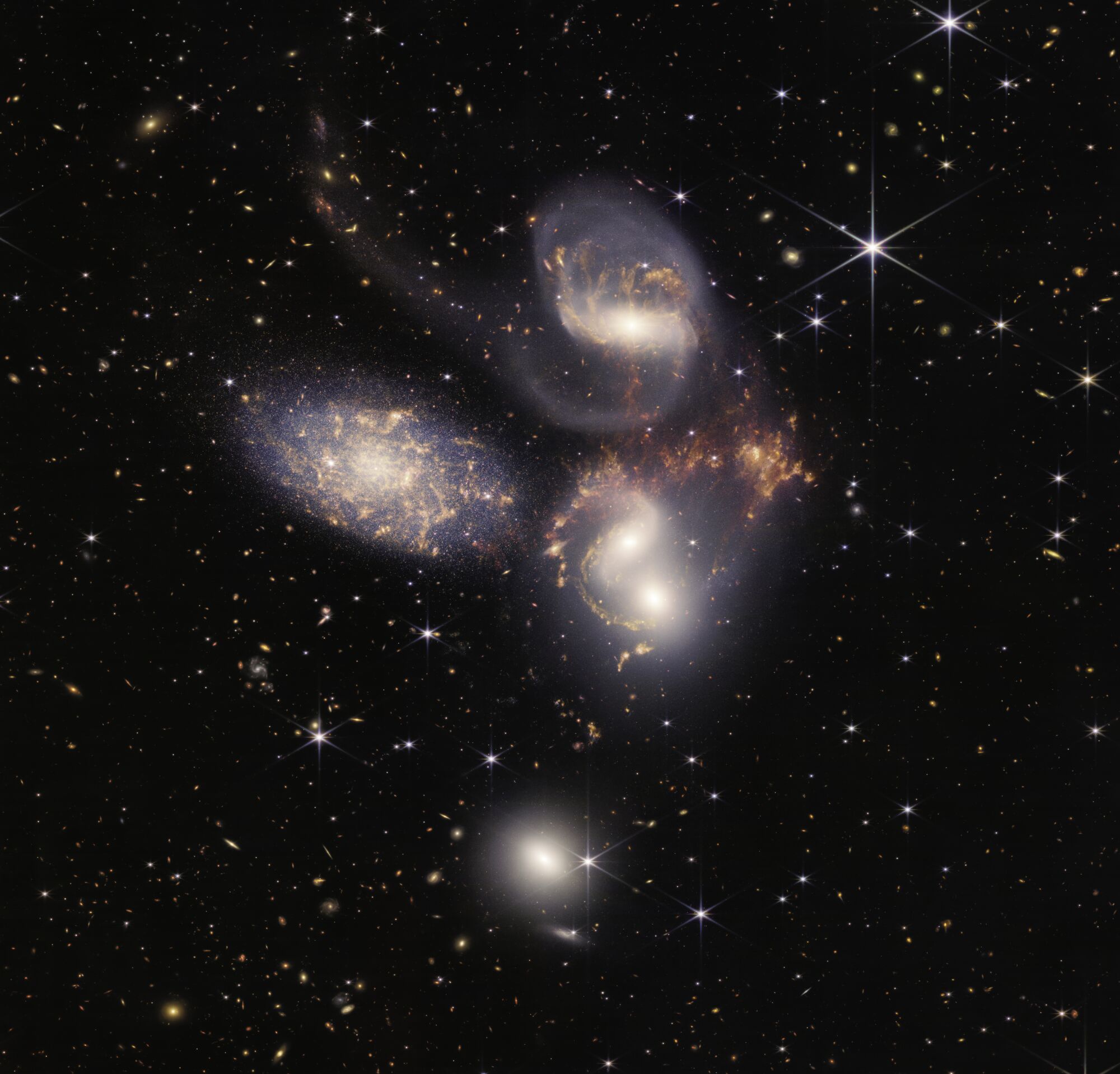 An enormous mosaic of Stephan’s Quintet