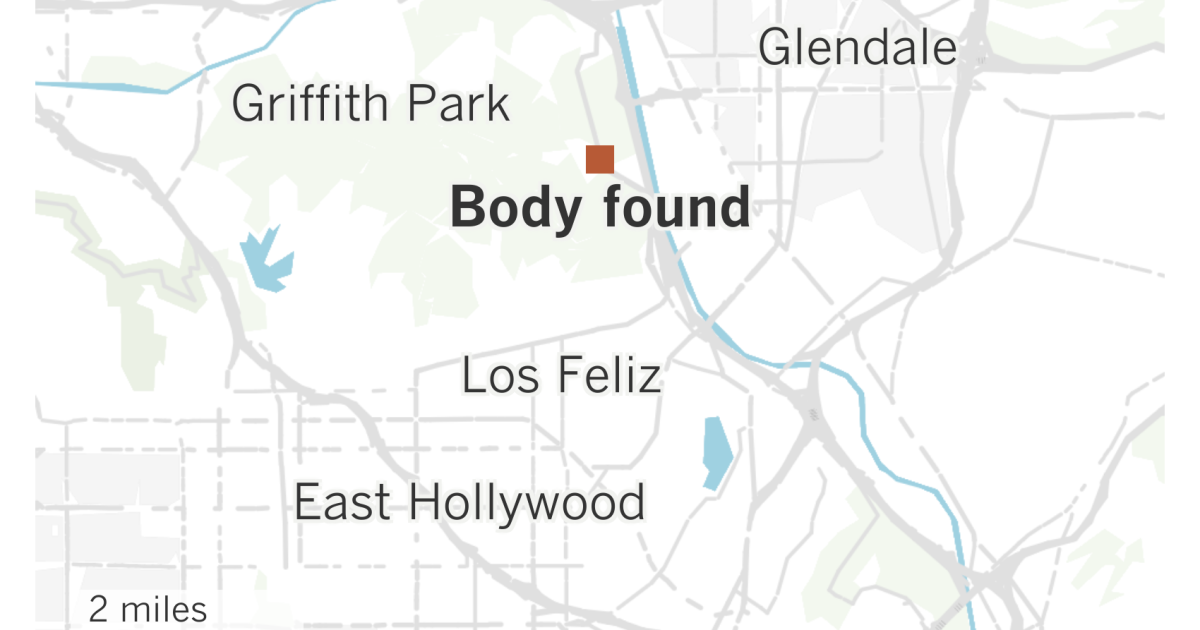 Corpses found at the east end of Griffith Park