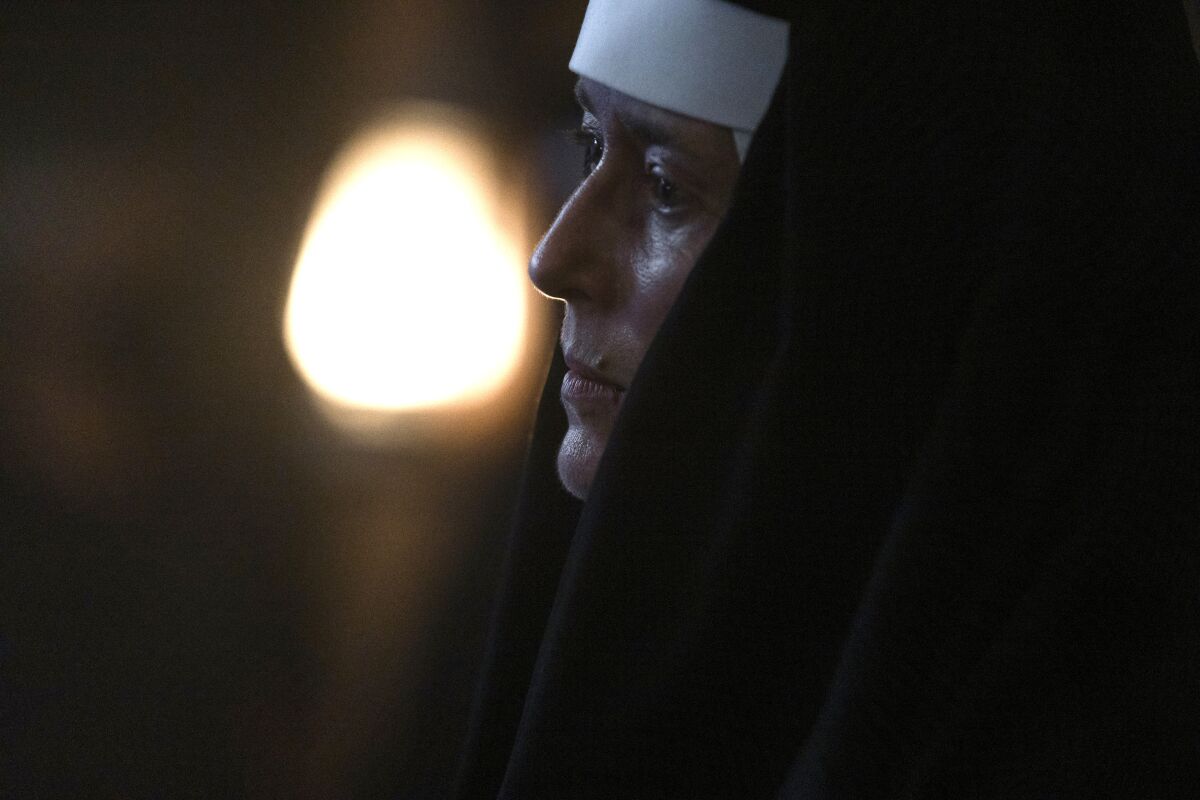 A cruel nun (Jennifer Ehle) thinks thoughts that are probably not nice on "1923."