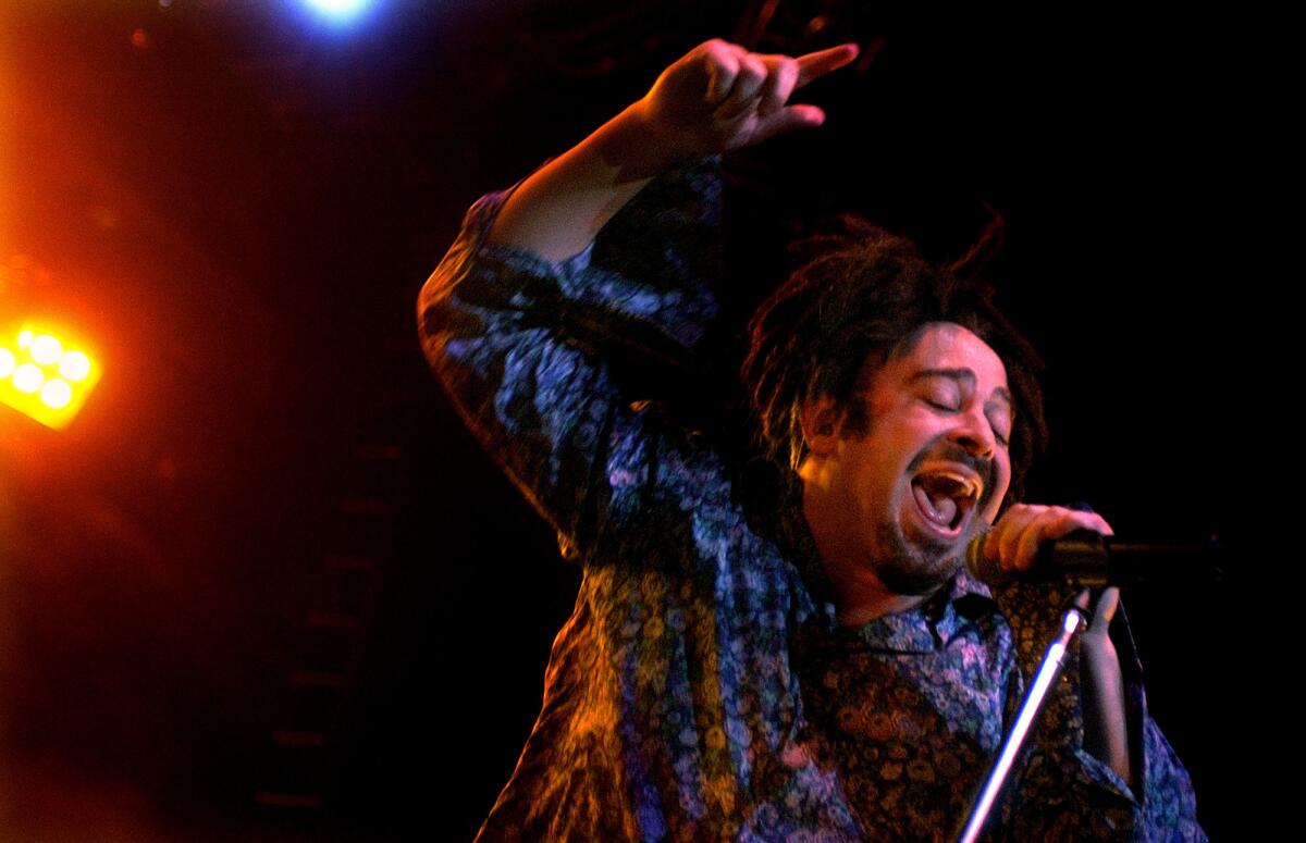 Counting Crows lead singer Adam Duritz will tour with Matchbox Twenty. (Wally Skalij/Los Angeles Times)