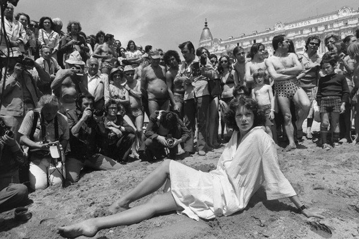 Dutch actress Sylvia Kristel, seen here in 1977 at the Cannes Film Festival, died in her sleep overnight after suffering from cancer, her agent said.