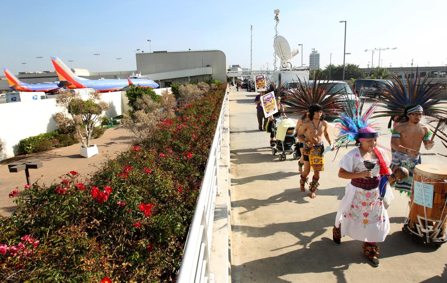 LAX march