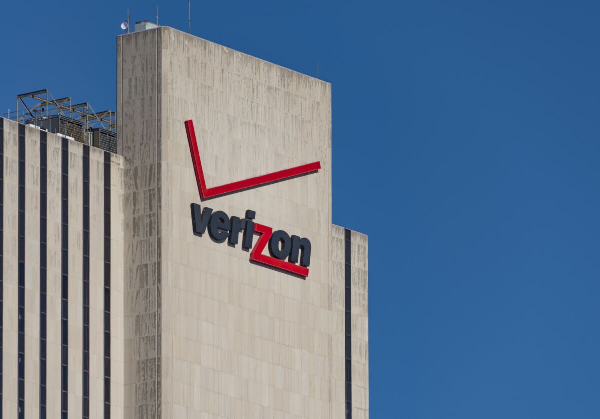 The Verizon building at 375 Pearl Street in New York City.