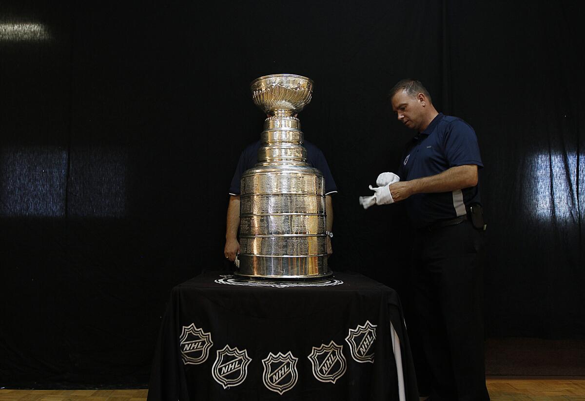 This is the Stanley Cup. Please don't mention it to the Kings yet.