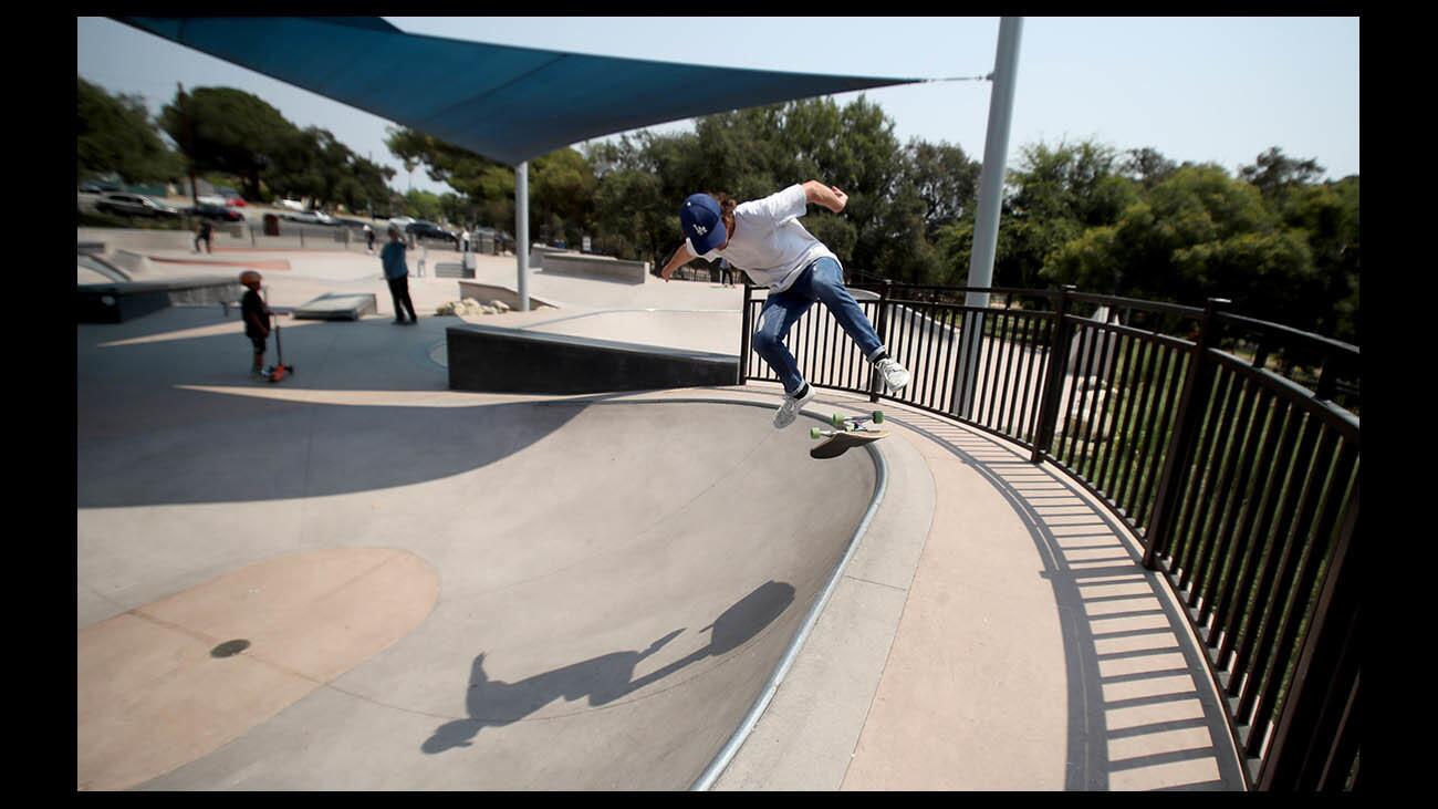 Photo Gallery: Summer skating in La Crescenta