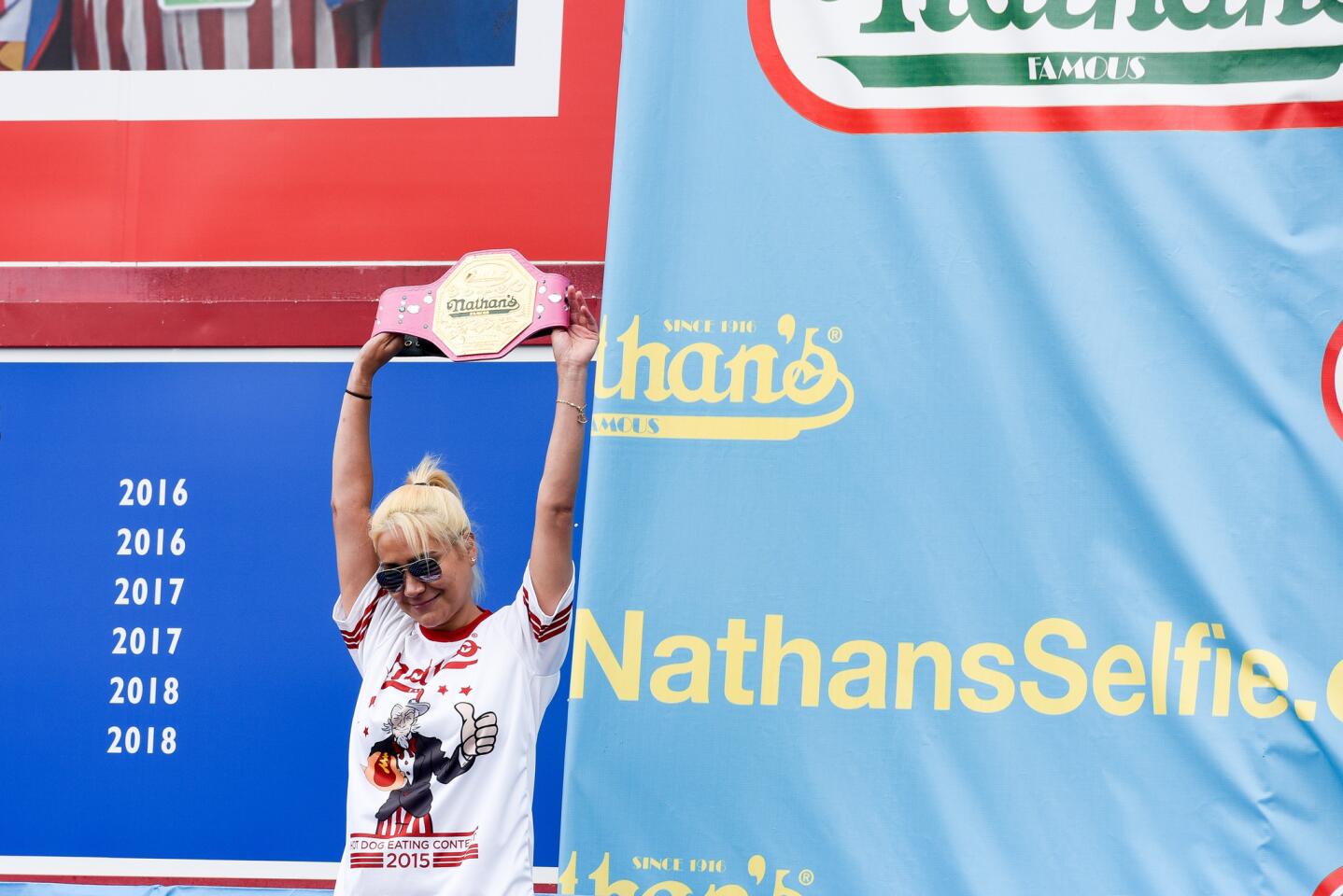 Nathan's Famous Fourth of July international hot dog-eating contest