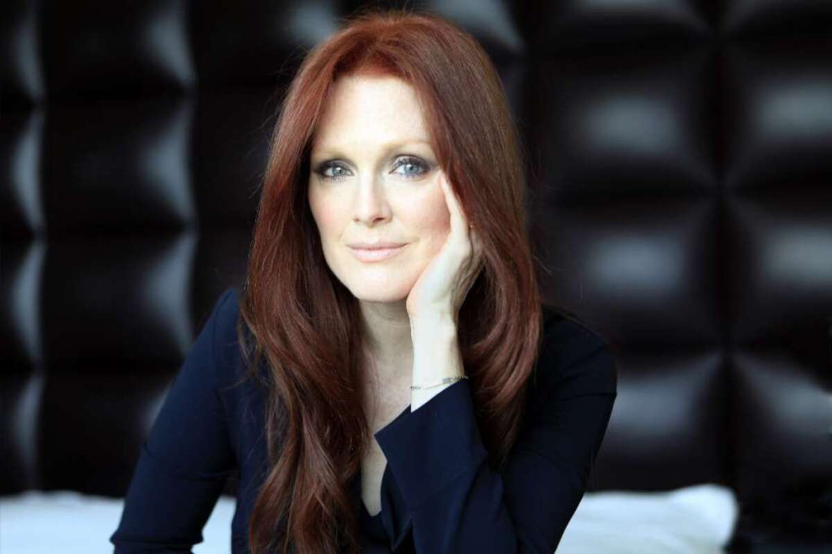 Julianne Moore photographed in New York on May 11, 2012.