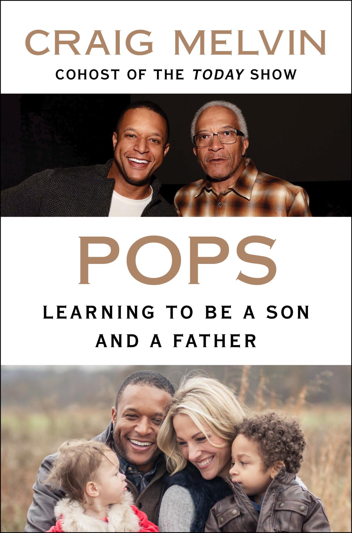 Book jacket "Pops" by Craig Melvin