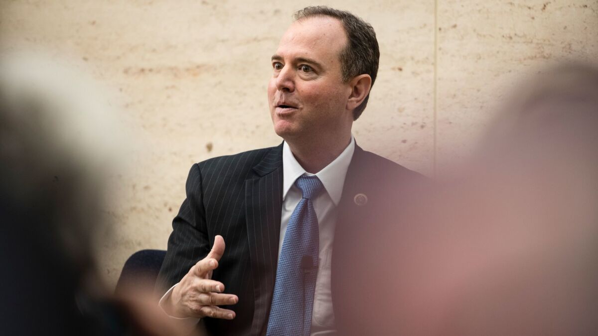 Rep. Adam Schiff (D-Burbank) says his party's rebuttal “will help inform the public of the many distortions and inaccuracies” in the Republican memo.