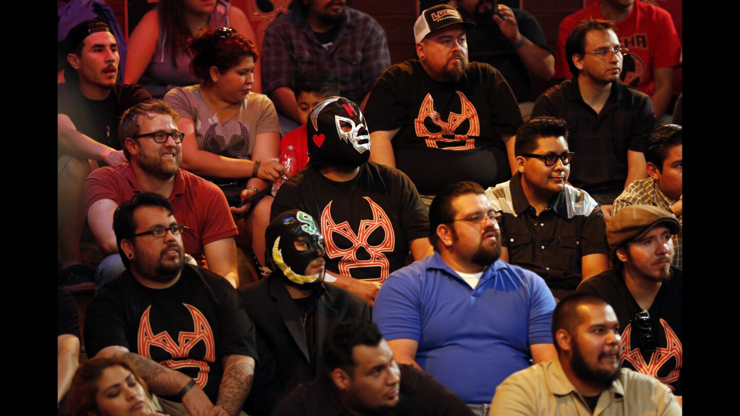 The masked crowd