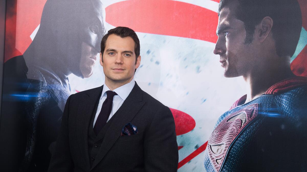 Henry Cavill says new DC bosses fired him as Superman - Los Angeles Times