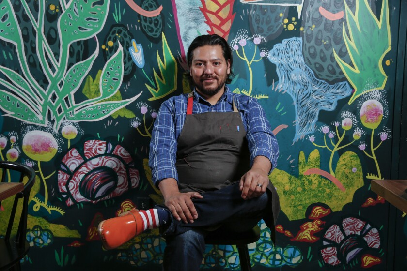Esquire's top chef of 2015 Ray Garcia at one of its best new restaurants, BS Taqueria.