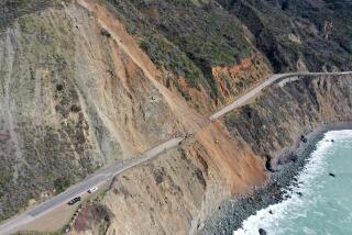 Repairs to Regent’s Slide along the Big Sur coast have been delayed due to instability of the site. 