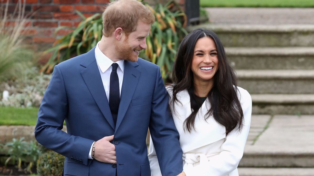 Prince Harry and American actress Meghan Markle announced their engagement Monday.