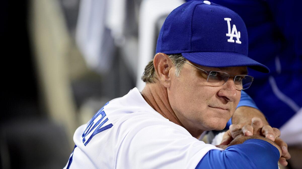 Manager Don Mattingly says the Dodgers will not be getting much rest as they pursue home-field advantage this weekend.