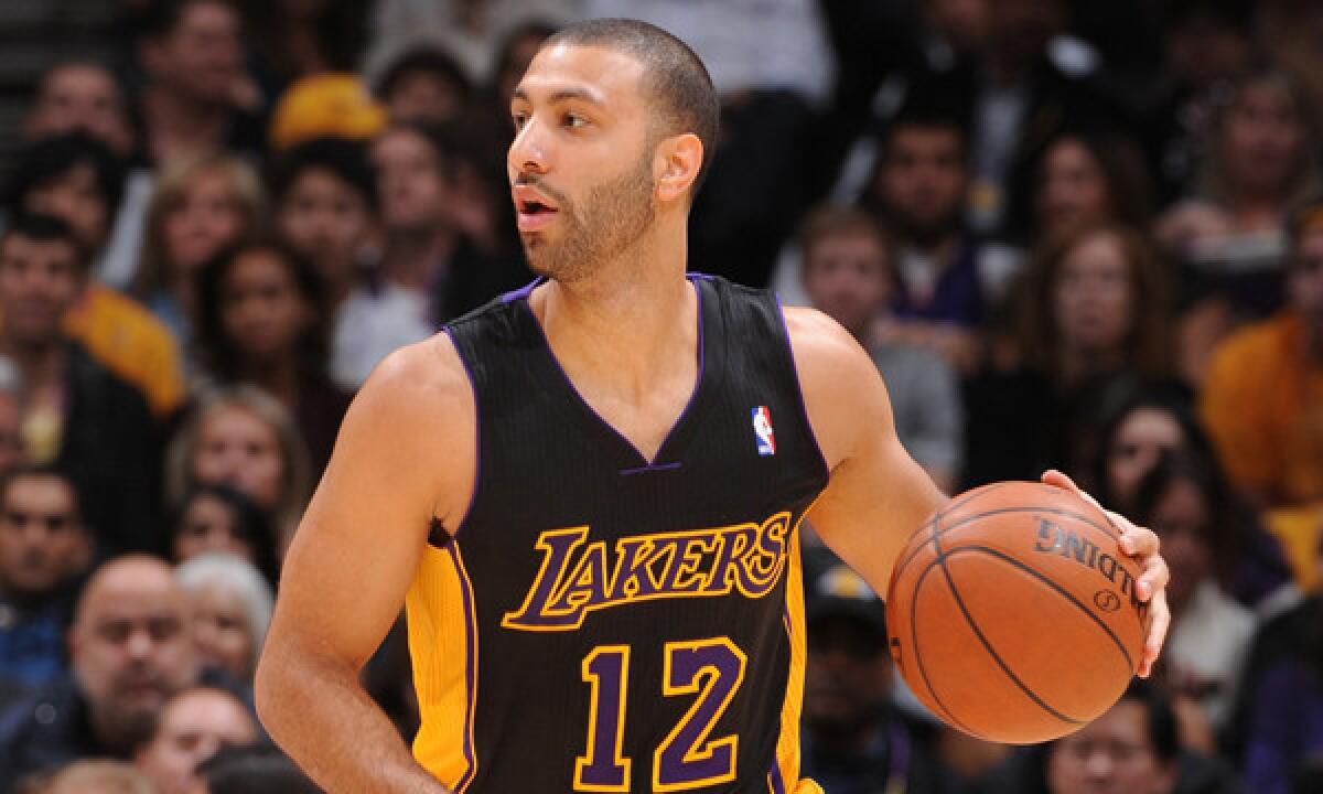 Kendall Marshall will start at point guard for the Lakers on Friday when the team plays host to the Utah Jazz.