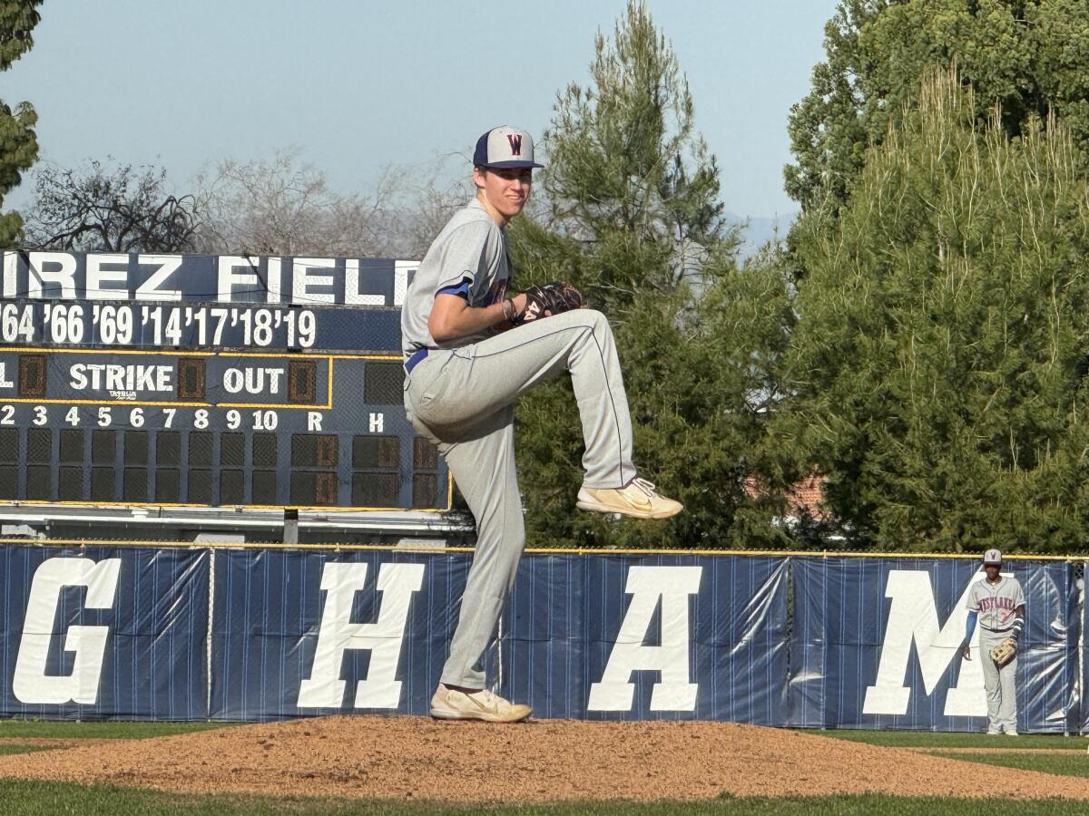 Left-hander Dylan Volantis of Westlake earlier this season at Birmingham.